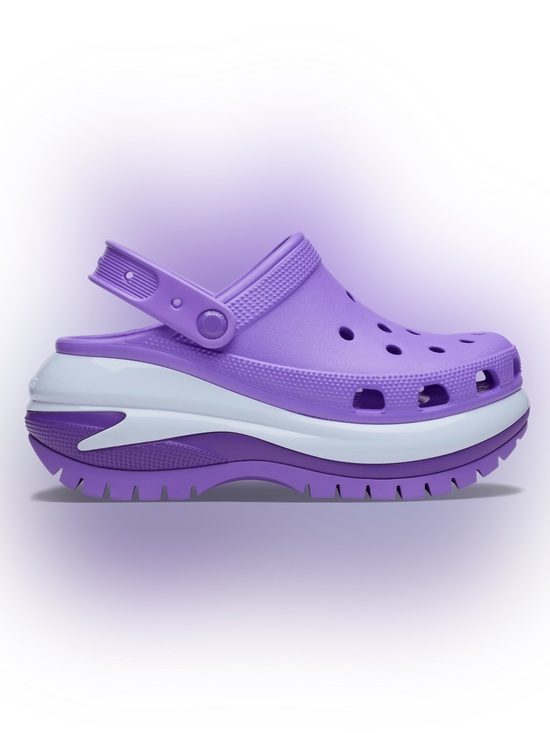 CROCS Shoes - CROCS Mega Crush Clogs Galaxy Purple Women’s Size 8/Mens Size 6